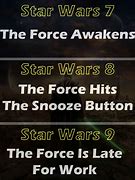 Image result for Star Wars 7 8 9 Titles