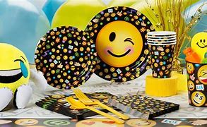 Image result for Emoji Party Supplies