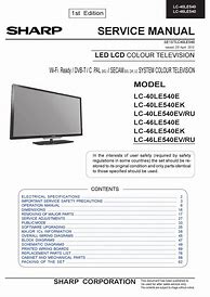 Image result for Sharp LC User Manual