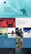 Image result for One Page Portfolio Template