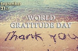 Image result for World Gratitude Day September 21
