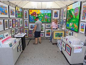 Image result for Art Booth Display Ideas