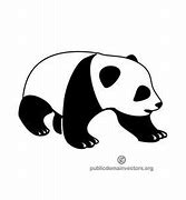 Image result for Panda Drawing Black and White