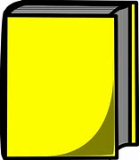 Image result for Yellow Book Clip Art