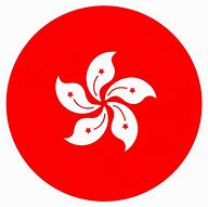 Image result for Hong Kong Flag Round