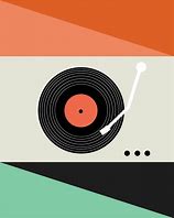 Image result for Record Player Vintage Retro Art
