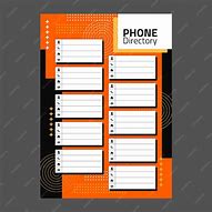 Image result for Personal Phone Directory