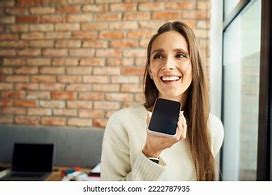 Image result for Women Talking On Phone Speaker