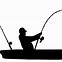 Image result for Fishing Clip Art Black and White