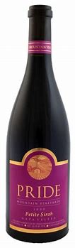 Image result for Pride Mountain Petite Sirah
