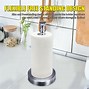 Image result for Stainless Steel Countertop Paper Towel Holder