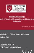 Image result for Wireless Metropolitan Area Network