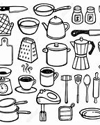 Image result for Kitchen Equipment Drawing