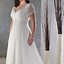 Image result for Plus Size Casual Wedding Dress