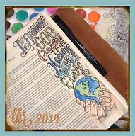 Image result for Bible Journaling Genesis 1