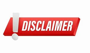 Image result for Disclaimer Icon