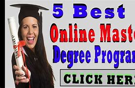 Image result for Online Master Degree Programs