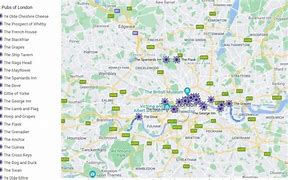 Image result for Pub Map London City