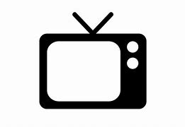 Image result for Black and White TV with Buttons