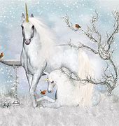 Image result for Winter Fairy and Unicorn
