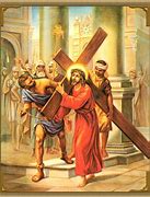 Image result for Buff Jesus Carrying Ther Cross