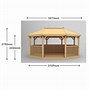 Image result for Garden Gazebo with Sides