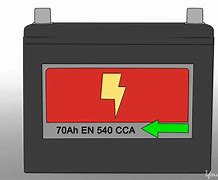Image result for Car Battery CCA Label