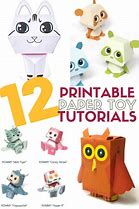 Image result for Toy a Day Papercraft Templates