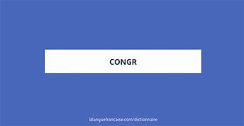 Image result for congr�