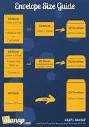 Image result for Printable Envelope Size Chart