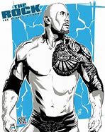 Image result for WWE Rock Cartoon