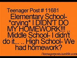 Image result for Teenager Posts About School