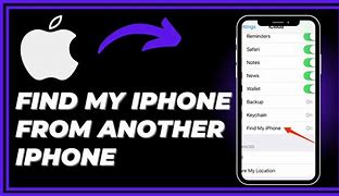 Image result for Find My iPhone From Another iPhone