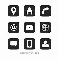 Image result for Contact Us Symbols Vertical