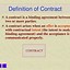 Image result for Contract Meaning in Science