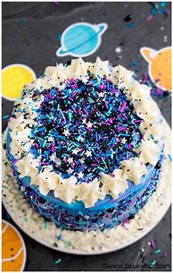 Image result for Simple Galaxy Cake
