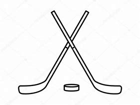 Image result for Ice Hockey Stick Drawing