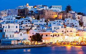 Image result for Center of Naxos Town Greece