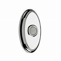 Image result for Chrome Single Doorbell Button