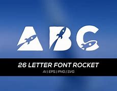 Image result for Rocket Font