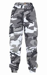 Image result for Grey Camo Cargo Pants