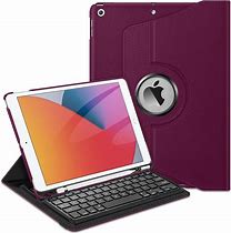 Image result for iPad Case with Keyboard Purple