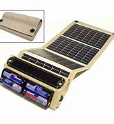 Image result for Solar AA Battery Charger Dock