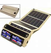 Image result for Solar Charger Phone USB with AA Battery