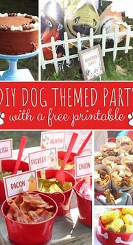 Image result for Dog Themed Party Food Ideas