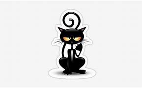 Image result for Evil Black Cat Cartoon