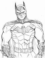 Image result for Simple Black and White Drawing Batman