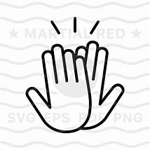 Image result for Blue Person Giving High Five SVG