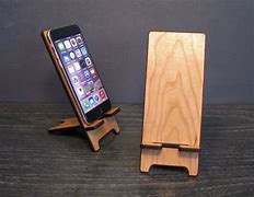 Image result for Wood iPhone Holder