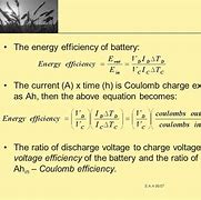 Image result for Battery Life Equation